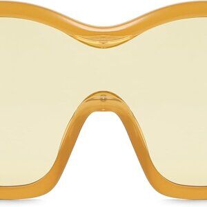 Oversized Wrap Around Sunglasses Women Men Retro Shield Y2K UV Protection